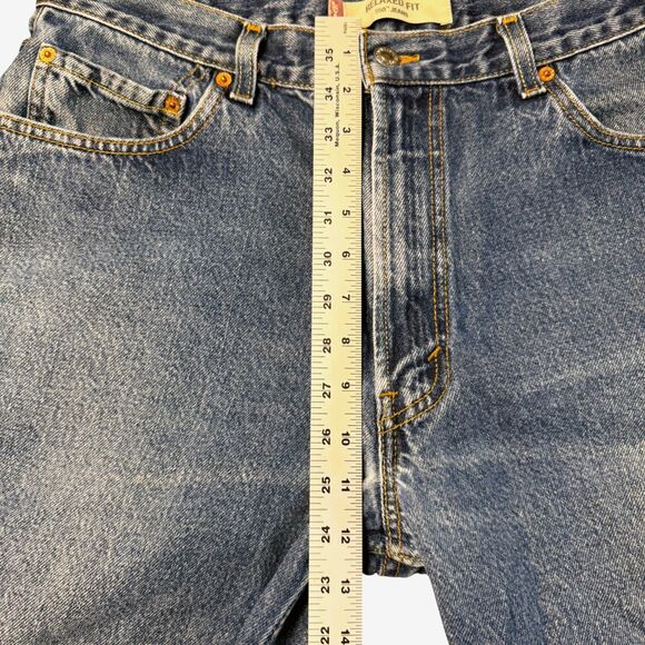 Levis 550 R Tab Jeans Mens 36x32 Relaxed Fit Tapered Leg Vintage Canada 90s Y2K - Picture 8 of 14